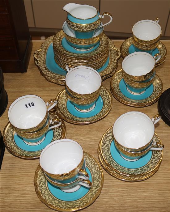 An Aynsley twelve piece tea service